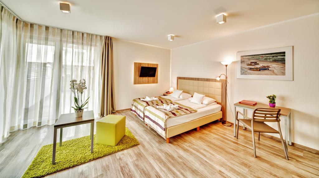 Baltic Cliff Apartments Spa & Wellness Ниешорце Стая снимка