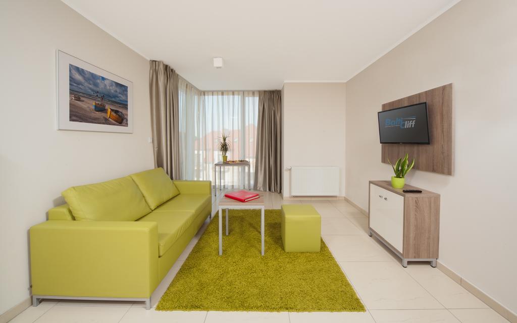 Baltic Cliff Apartments Spa & Wellness Ниешорце Стая снимка